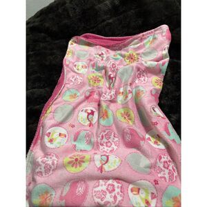 Garanimals Pink Toucan Elephant Baby Blanket Green White Blue Flower Bird Circle